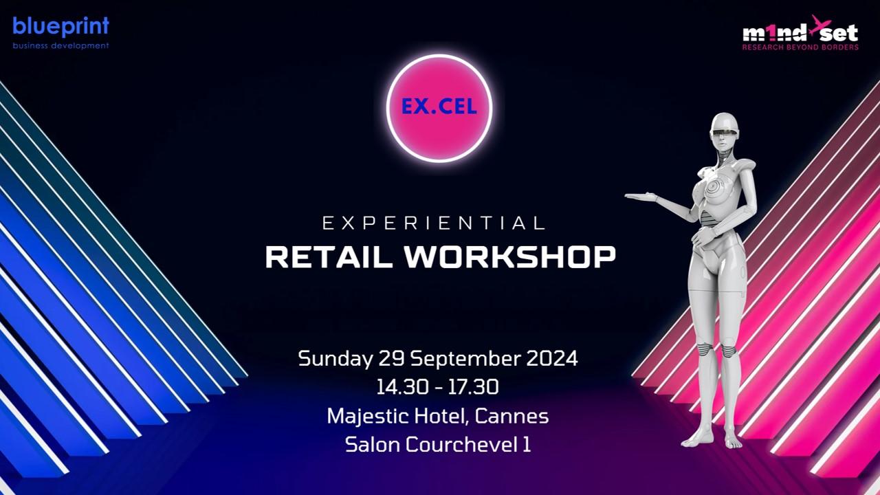 m1nd-set and Blueprint to launch experiential retail impact workshop series
