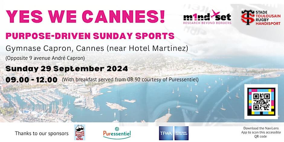 Support grows for purpose-driven sports program in Cannes