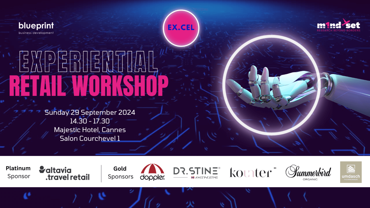 Blueprint and m1nd-set set to launch experiential retail workshops series